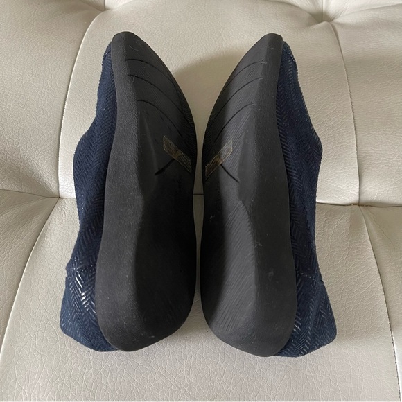 Clarks Sillian Jetay navy blue size 8 NWOT cloud steppers - Picture 7 of 10